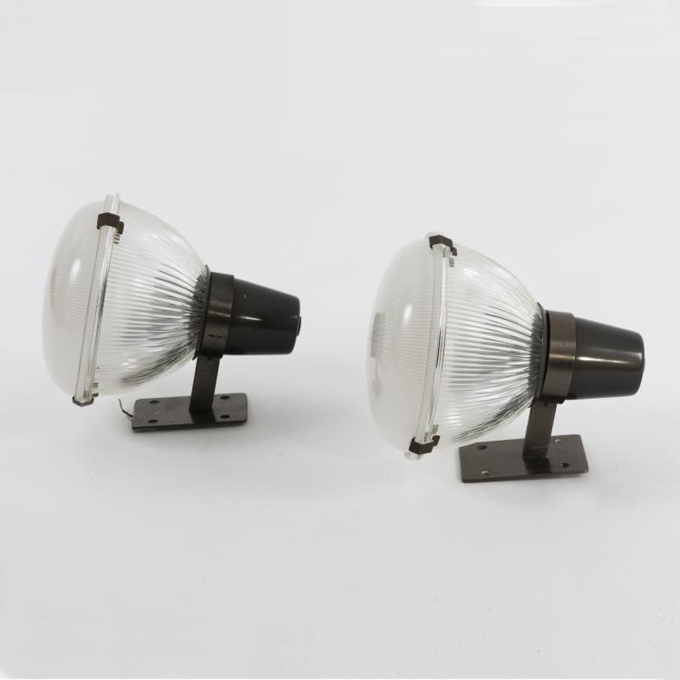 Bild 1 zu Objekt, Zwei Wandappliquen 'LP6', um 1960, Azucena, Mailand, 143A 157