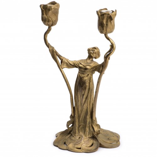 Figurative table light, c. 1900