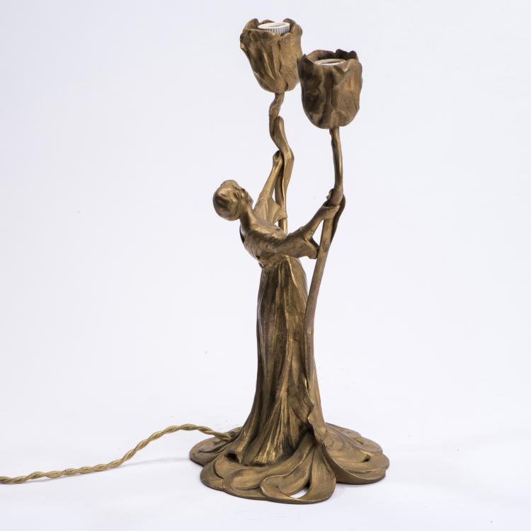 Bild 3 zu Objekt, Figurative table light, c. 1900, Hj&ouml;rdis Nordin-Tengboms, 144B 333