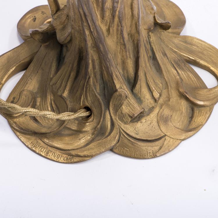 Bild 4 zu Objekt, Figurative table light, c. 1900, Hj&ouml;rdis Nordin-Tengboms, 144B 333