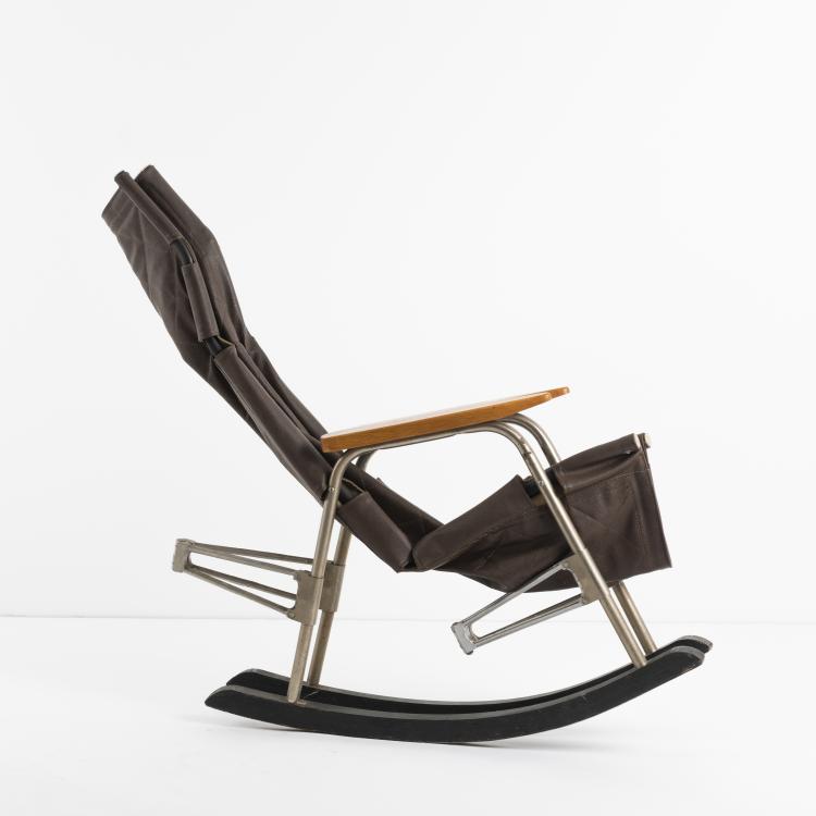 Bild 6 zu Objekt, Schaukelklappsessel, 1960er Jahre, Japan (zugeschrieben), 143B 430