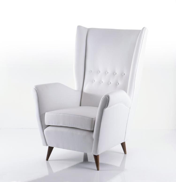 Hauptbild zu Objekt, Armlehnsessel, 1940er Jahre, Cassina, Mailand oder Isa, Bergamo, 143A 13