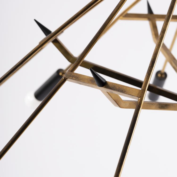 Bild 3 zu Objekt, Deckenleuchte 'Sputnik', um 1960, Lumi, Rom, 143A 162