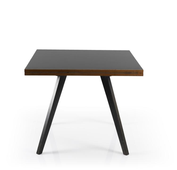 Hauptbild zu Objekt, Table 'quadratrund', 1949, Horgen-Glarus, M&ouml;belfabrik, Glarus; Wohnbedarf AG Z&uuml;rich / Basel, 145A 135