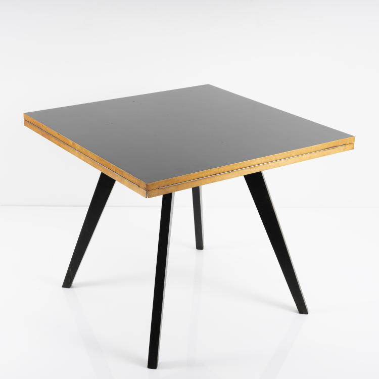 Bild 3 zu Objekt, Table 'quadratrund', 1949, Horgen-Glarus, M&ouml;belfabrik, Glarus; Wohnbedarf AG Z&uuml;rich / Basel, 145A 135