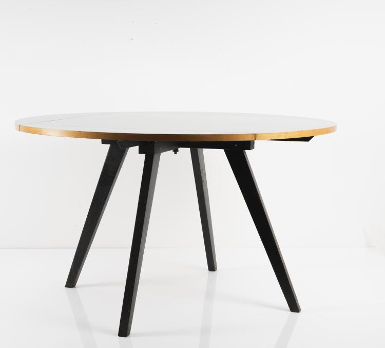 Bild 8 zu Objekt, Table 'quadratrund', 1949, Horgen-Glarus, M&ouml;belfabrik, Glarus; Wohnbedarf AG Z&uuml;rich / Basel, 145A 135