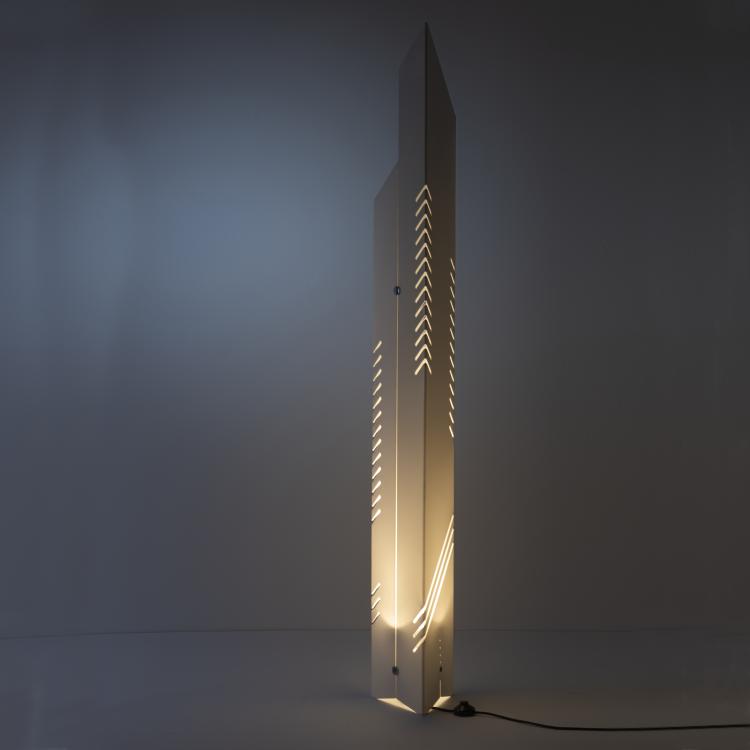 Bild 1 zu Objekt, Stehleuchte aus der Serie 'Personaggi', 1972, Tronconi, Corsico, 143A 229