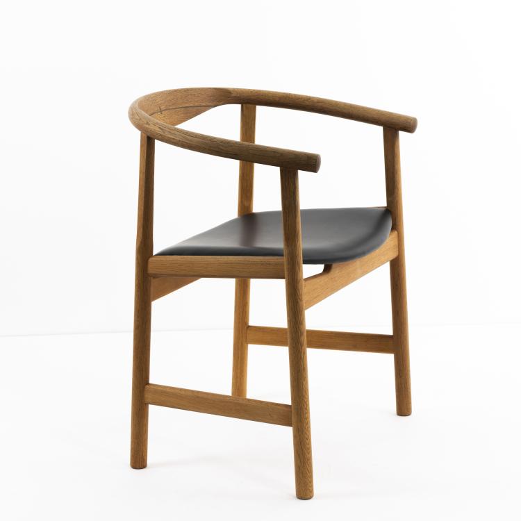 Bild 12 zu Objekt, Vier Armlehnst&uuml;hle 'PP 203', 1969 , PP M&ouml;bler, Kopenhagen; Johannes Hansen, S&ouml;borg, 143B 458