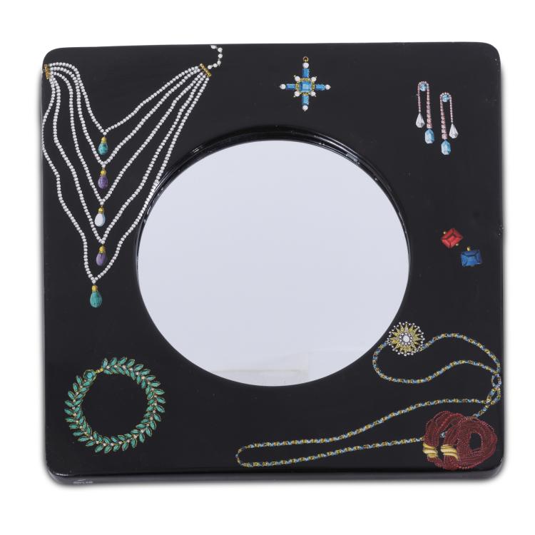 Hauptbild zu Objekt, Wandspiegel 'Gioielli', 1960er Jahre, Fornasetti, Mailand, 143A 103