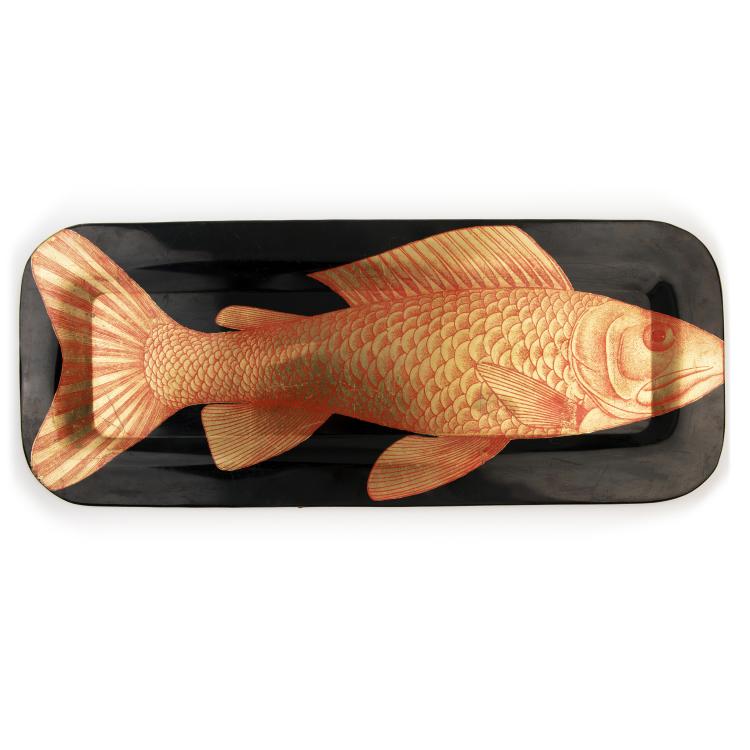 Hauptbild zu Objekt, Tablett 'Pesce', 1960er Jahre, Fornasetti, Mailand, 143A 97