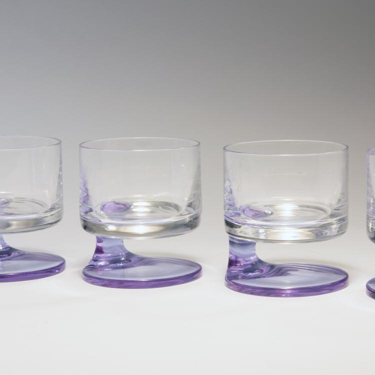 Bild 1 zu Objekt, Sechs Gl&auml;ser 'Smoke', 1964, Arnolfo di Cambio, Colle di Val d'Elsa, 143A 141