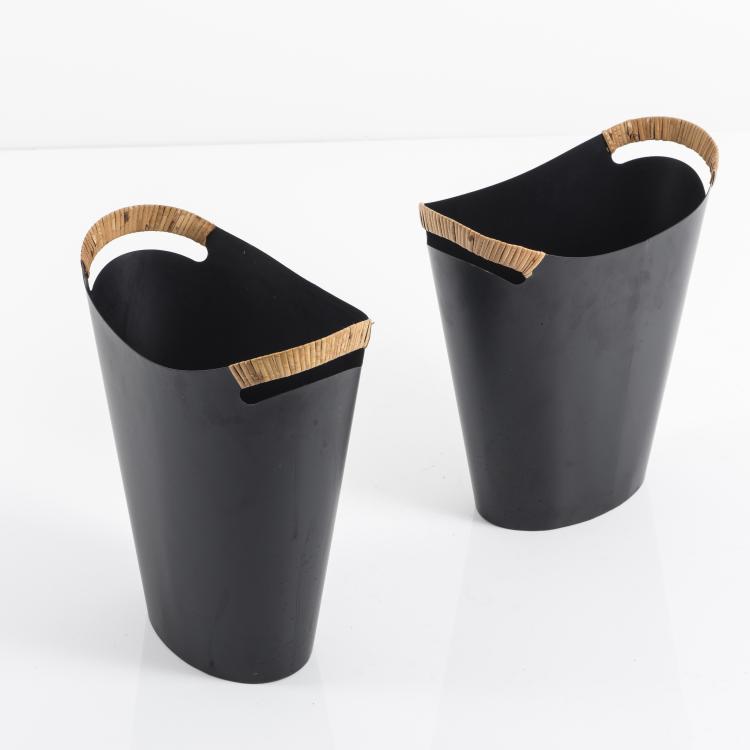 Hauptbild zu Objekt, Zwei Papierk&ouml;rbe, um 1955, &Oslash;rskov, Torben & Co., Kopenhagen, 143B 377