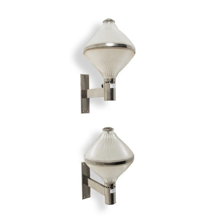 Hauptbild zu Objekt, Zwei Wandleuchten 'Euterpe', um 1964 , Artemide, Mailand, 143A 183