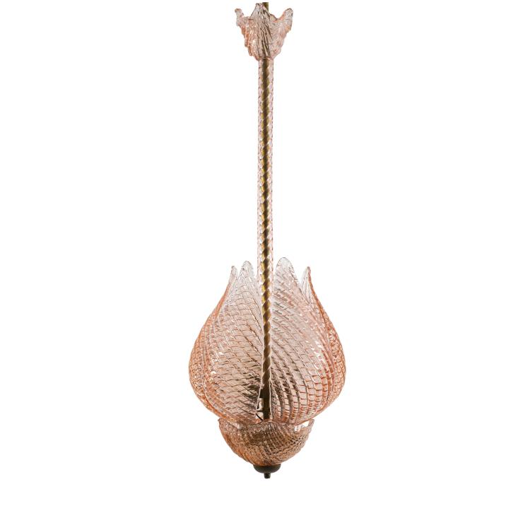 Hauptbild zu Objekt, Deckenleuchter 'Brillantati', um 1940, Barovier & Toso, Murano, 143A 6