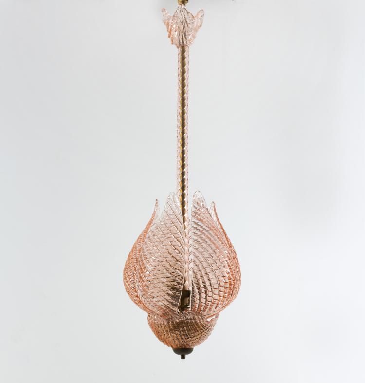 Bild 2 zu Objekt, Deckenleuchter 'Brillantati', um 1940, Barovier & Toso, Murano, 143A 6