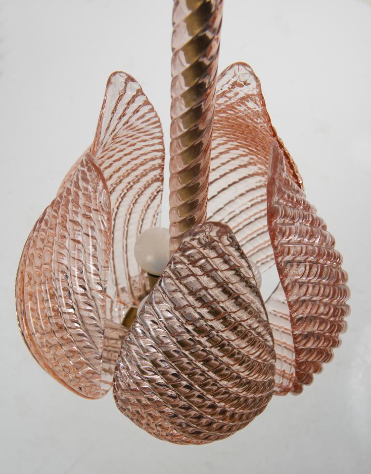 Bild 4 zu Objekt, Deckenleuchter 'Brillantati', um 1940, Barovier & Toso, Murano, 143A 6