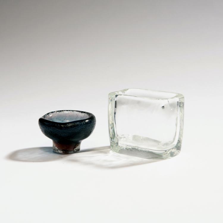 Hauptbild zu Objekt, Schale 'Corroso', um 1936 und Konfetti-Schale, 1938, Venini & C., Murano, 143C 498