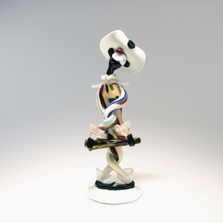 Hauptbild zu Objekt, 'Arlecchino Pezzato', c. 1960, Luciano Ferro, A.Ve.M., Murano, 146D 852