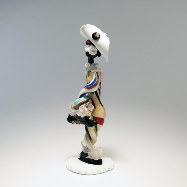 Bild 1 zu Objekt, 'Arlecchino Pezzato', c. 1960, Luciano Ferro, A.Ve.M., Murano, 146D 852