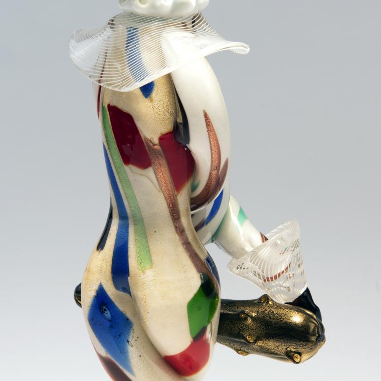 Bild 2 zu Objekt, 'Arlecchino Pezzato', c. 1960, Luciano Ferro, A.Ve.M., Murano, 146D 852