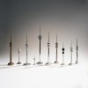 Zehn Fernsehtürme 'Stuttgart', 'München', u.a., 1960-2000er Jahre