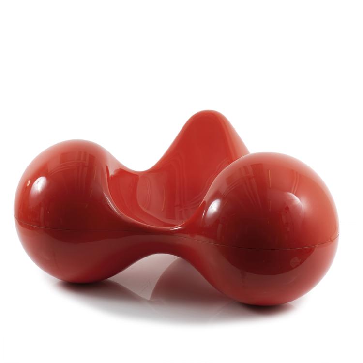 Bild 1 zu Objekt, Sessel 'Tomato chair', 1971, Asko Oy, Helsinki, 143B 457