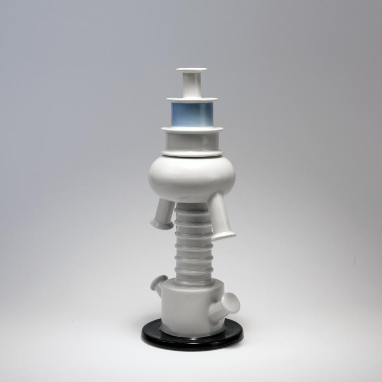 Bild 1 zu Objekt, 'Tigris' vase, 1983, Ettore Sottsass, Memphis, Mailand, 143A 129