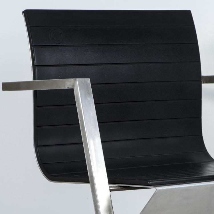 Bild 2 zu Objekt, Two armchairs, 1987 , Reinhard M&uuml;ller, Pentagon, K&ouml;ln, 146C 668