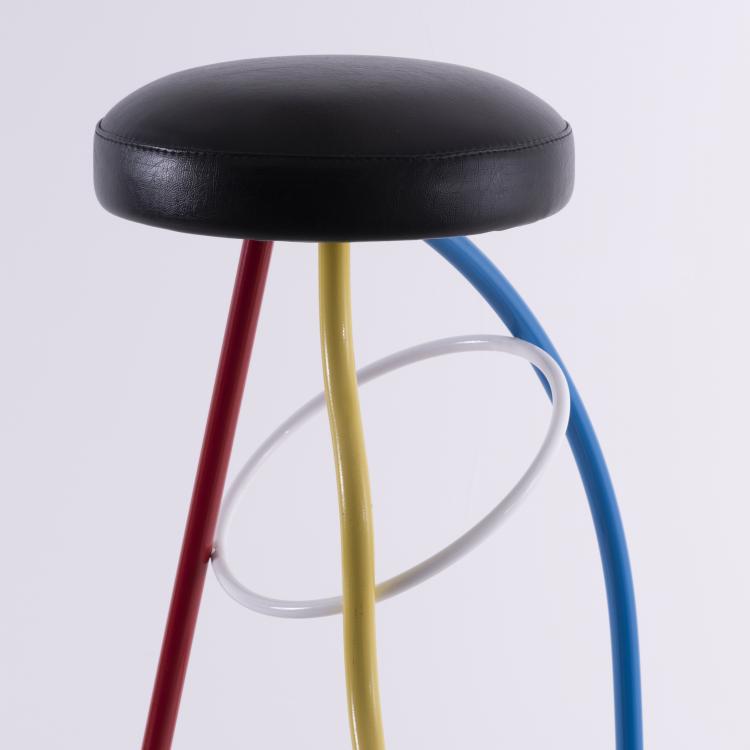 Bild 1 zu Objekt, Barhocker 'Duplex', 1980, Javier Mariscal, B.D. Ediciones de Dise&ntilde;o, Barcelona, 143B 469