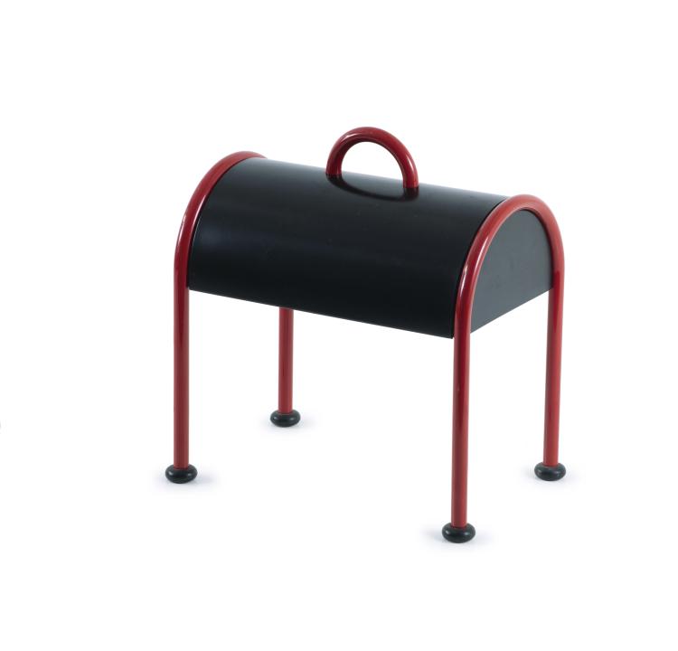 Hauptbild zu Objekt, 'Valigia' table light, 1977, Ettore Sottsass, Stilnovo, Mailand, 143A 241