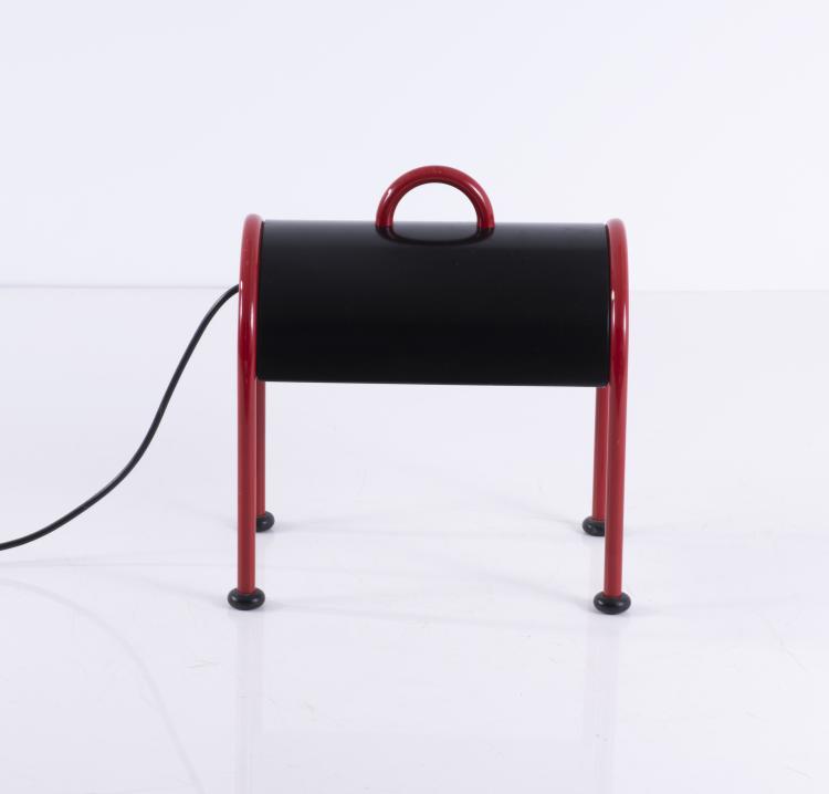 Bild 1 zu Objekt, 'Valigia' table light, 1977, Ettore Sottsass, Stilnovo, Mailand, 143A 241