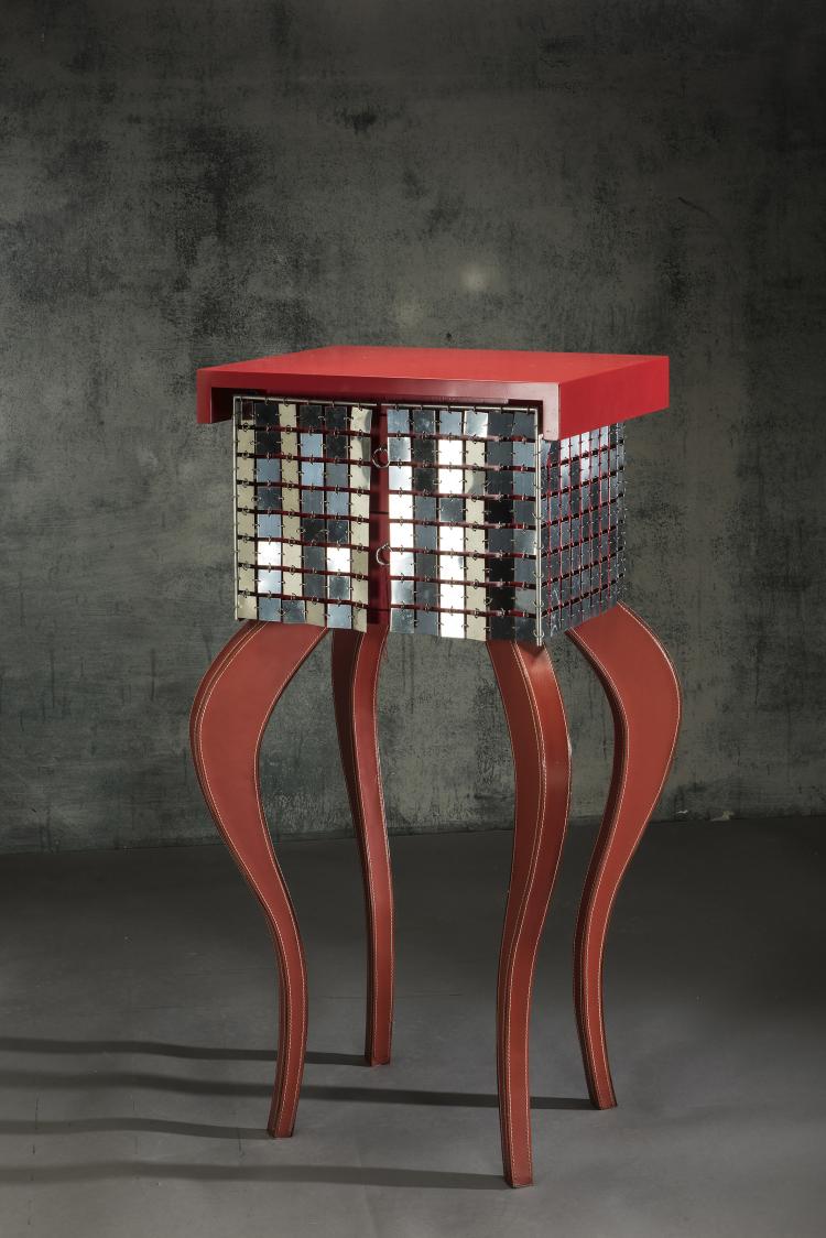 Hauptbild zu Objekt, Kleines Schr&auml;nkchen 'pin-up', 1988, Anne Liberati, Edition Neotu, Paris, 143B 478