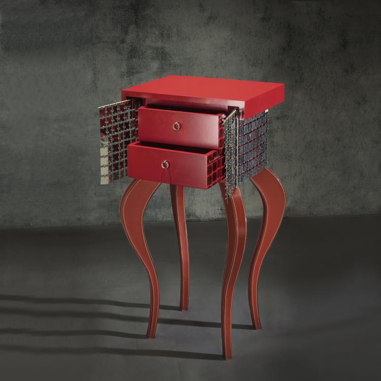 Bild 1 zu Objekt, Kleines Schr&auml;nkchen 'pin-up', 1988, Anne Liberati, Edition Neotu, Paris, 143B 478