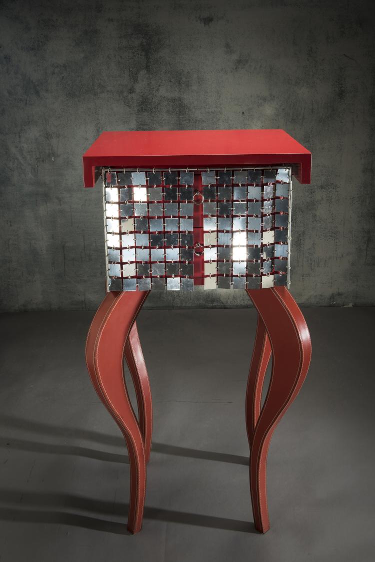 Bild 2 zu Objekt, Kleines Schr&auml;nkchen 'pin-up', 1988, Anne Liberati, Edition Neotu, Paris, 143B 478