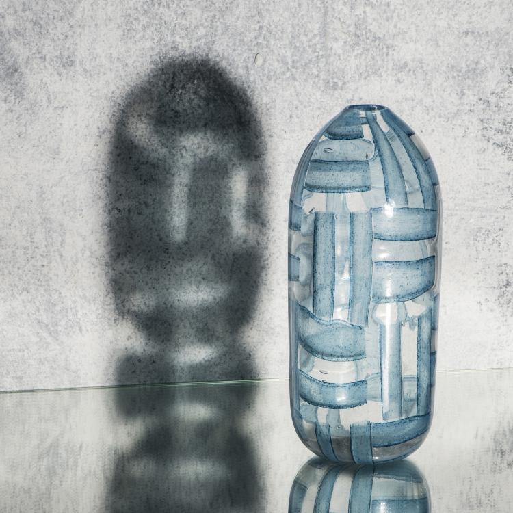 Bild 1 zu Objekt, 'Alterno blu' vase, 1958, Barovier & Toso, Murano, 143C 565
