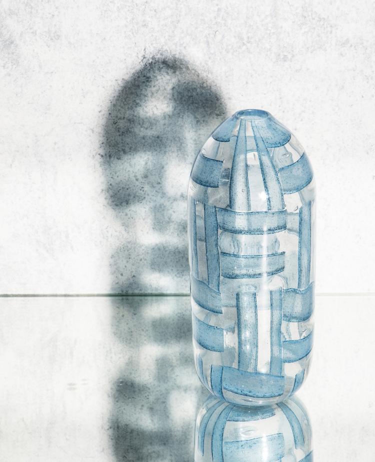 Bild 5 zu Objekt, 'Alterno blu' vase, 1958, Barovier & Toso, Murano, 143C 565