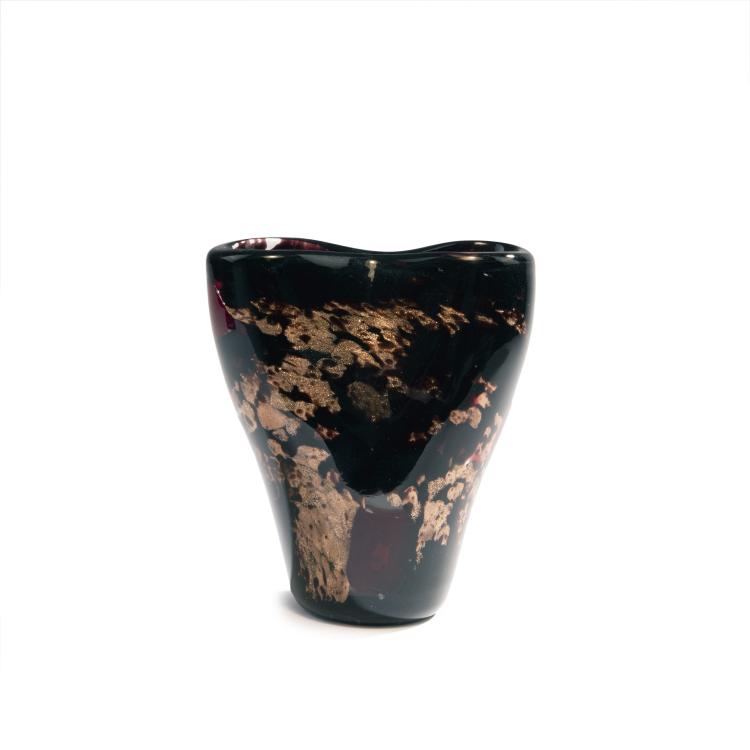 Hauptbild zu Objekt, Vase 'Eldorado curzio', um 1953, Toso, Aureliano, Murano, 143C 619