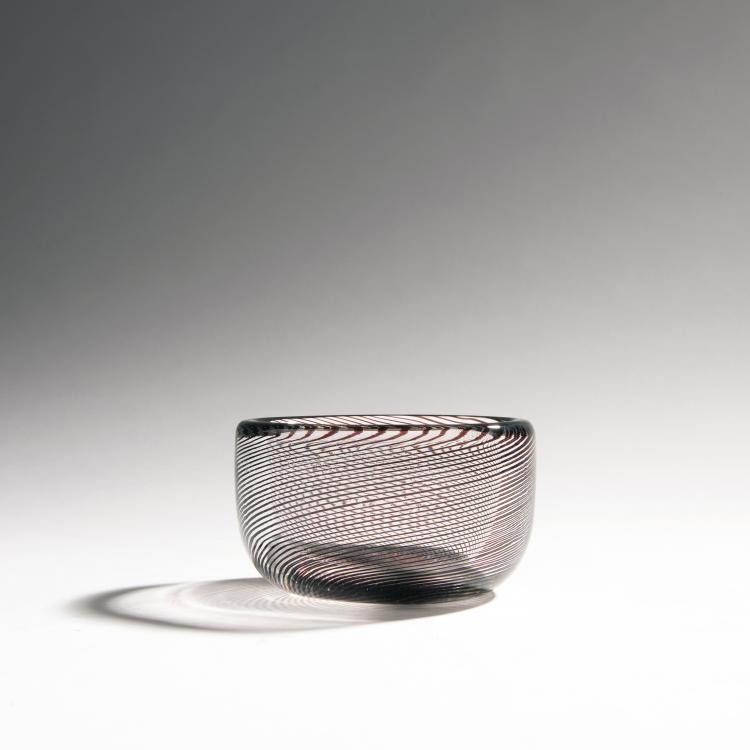 Hauptbild zu Objekt, Schale 'Mezza filigrana', um 1936, Venini & C., Murano, 143C 499