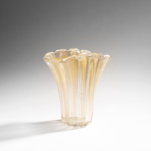 'Cordonato oro' vase, 1950