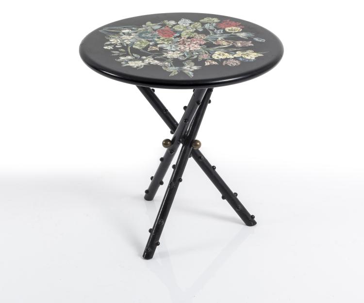 Hauptbild zu Objekt, Beistelltisch 'Fiori', 1960er Jahre, Fornasetti, Maliand, 143A 102