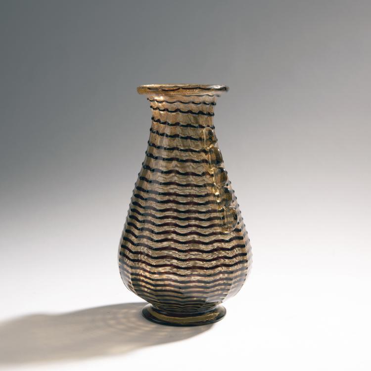 Bild 1 zu Objekt, Vase 'Avventurina', 1936, Barovier & Toso, Murano; Ferro Toso Barovier, Murano, 143C 537