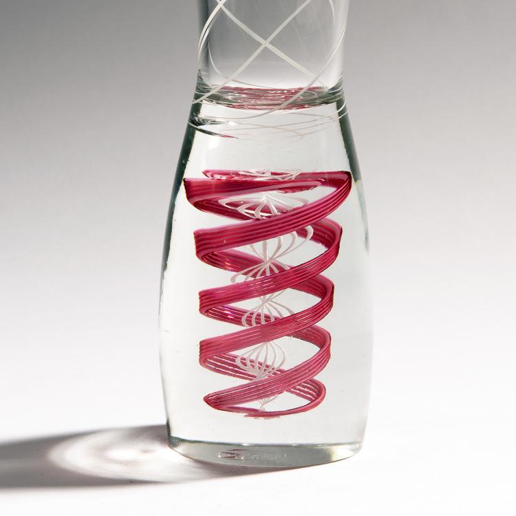 Bild 1 zu Objekt, Flasche 'Sommerso zanfirico', 1955, Venini & C., Murano, 143C 515