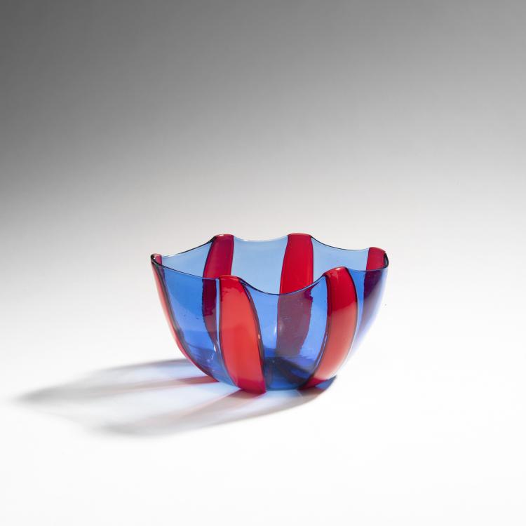 Bild 1 zu Objekt, Schale 'A fasce verticali', um 1953, Venini & C., Murano, 143C 513