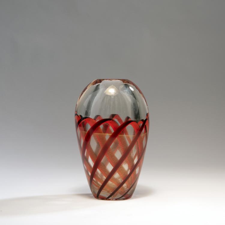 Bild 1 zu Objekt, Vase 'Nastro richiamato', 1951, Archimede Seguso, Seguso, Archimede, Murano, 143C 603