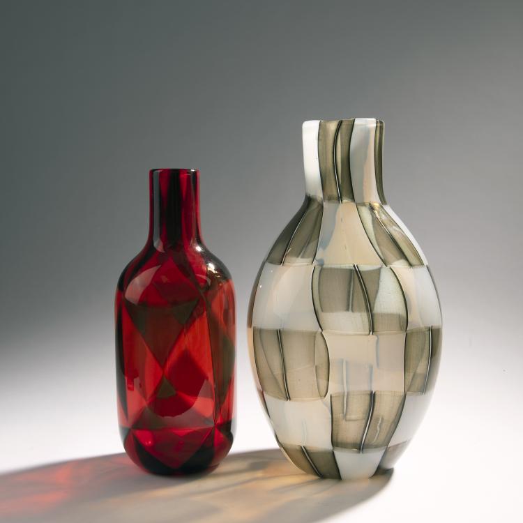 Bild 3 zu Objekt, Flaschenvase 'Intarsio', um 1961, Barovier & Toso, Murano, 143C 568