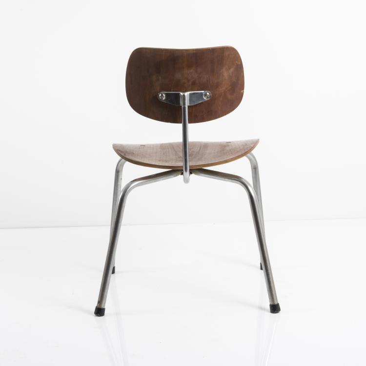Bild 4 zu Objekt, Stuhl 'SE 68', 1951, Wilde & Spieth, Esslingen, 143B 319