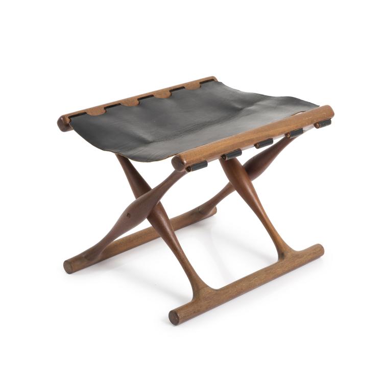 Hauptbild zu Objekt, Klapphocker 'Guldh&oslash;j', 1956, Hundevad, Poul, Vamdrup, 143B 341