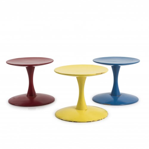 Three 'Trisse Trisser - ND 102' stools, 1962