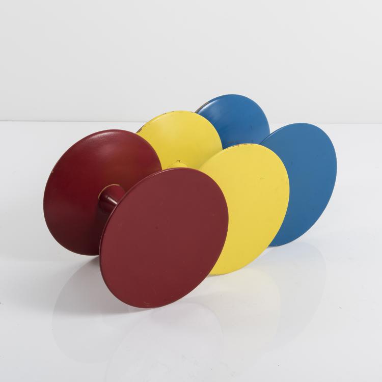 Bild 1 zu Objekt, Drei Hocker 'Trisse Trisser - ND 102', 1962, Poul Kold Savvaerk, D&auml;nemark, 143B 428