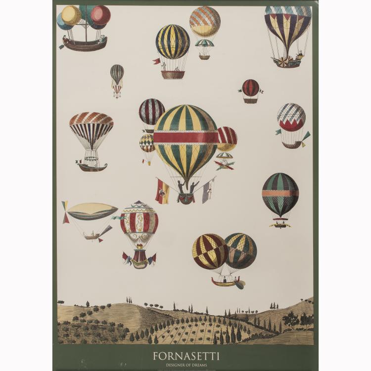 Hauptbild zu Objekt, Plakat 'Fornasetti Designer of Dreams', 1990er Jahre , 143A 107